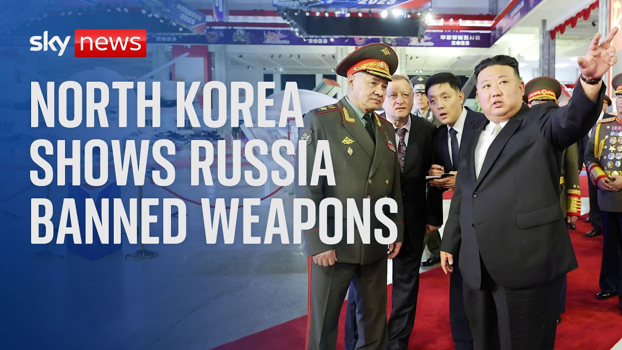 North Koreas Kim Jong Un Shows Off Banned Missiles To Russian Minister 